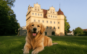 Schlosshotel Urlaub mit Hund 800x600