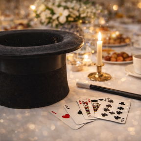 Sonntags-Nachmittagsbrunch im Schlossambiente mit Zauberwilli 