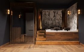 undefinedPrivate Spa Suite with whirlpool and sauna