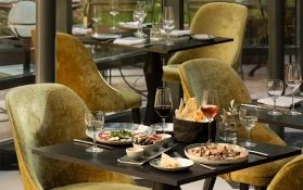 Italská restaurace s terasou Italská restaurace Bellinis s terasou u Zittau